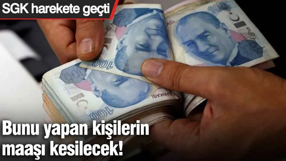 Bunu yapan kişilerin maaşı kesilecek! 