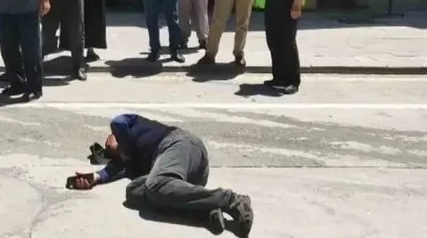Aksaray’da Şok Olay: Otomobilin Önüne Atladı!