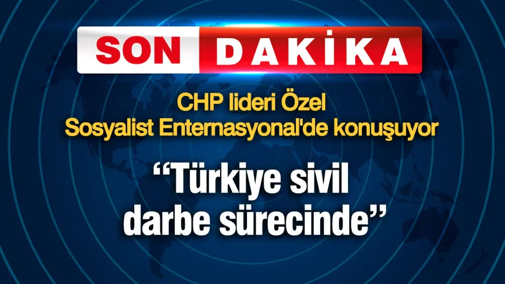 Özgür Özel, Sosyalist Enternasyonal