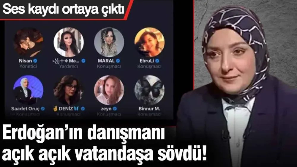 Erdoğan’ın danışmanı açık açık vatandaşa sövdü! 