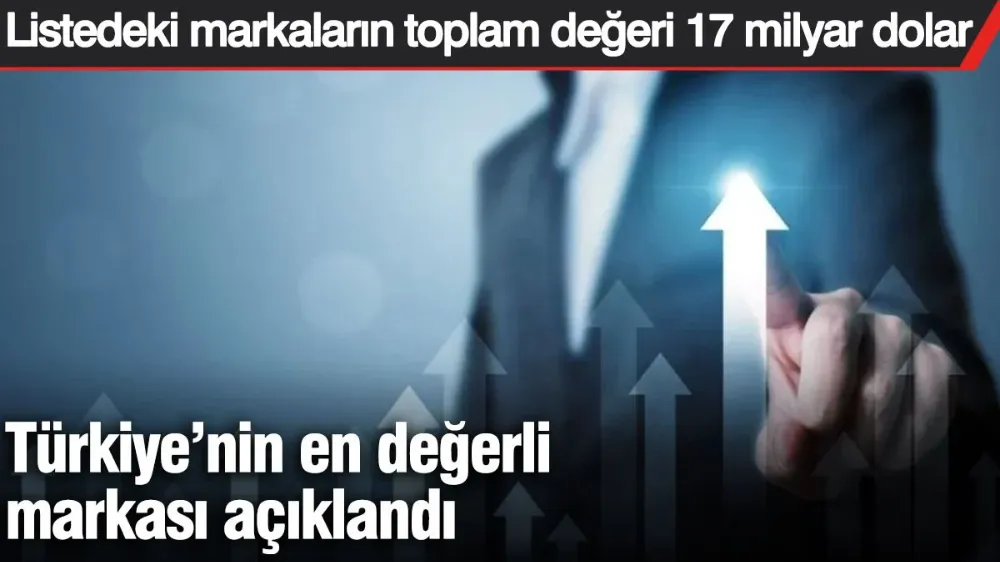 Türkiye’nin en değerli markası açıklandı