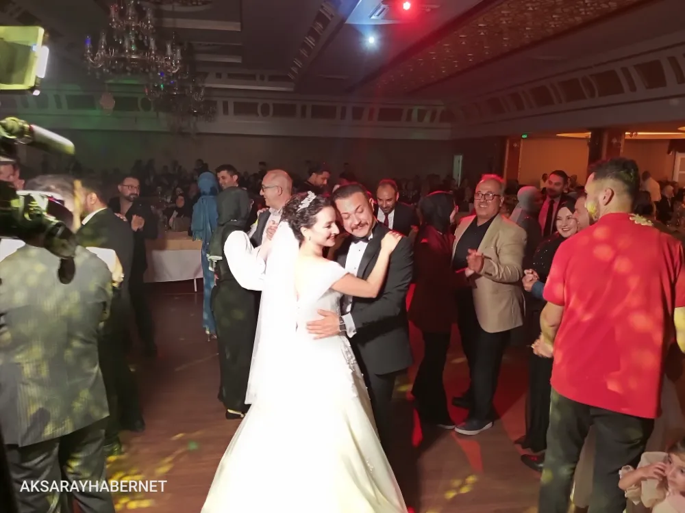 MHP Aksaray Teşkilatı, Bilal ve Yasemin’in Düğününde Tek Yürek Oldu!