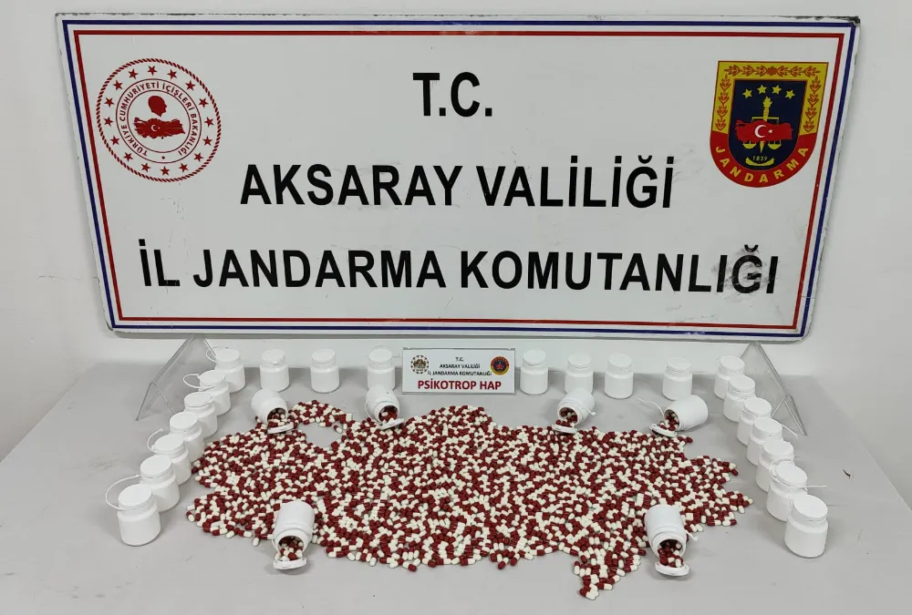 Uyuşturucu Ticareti Aksaray’da Son Buldu: 2 Bin Hapla Yakalandılar!
