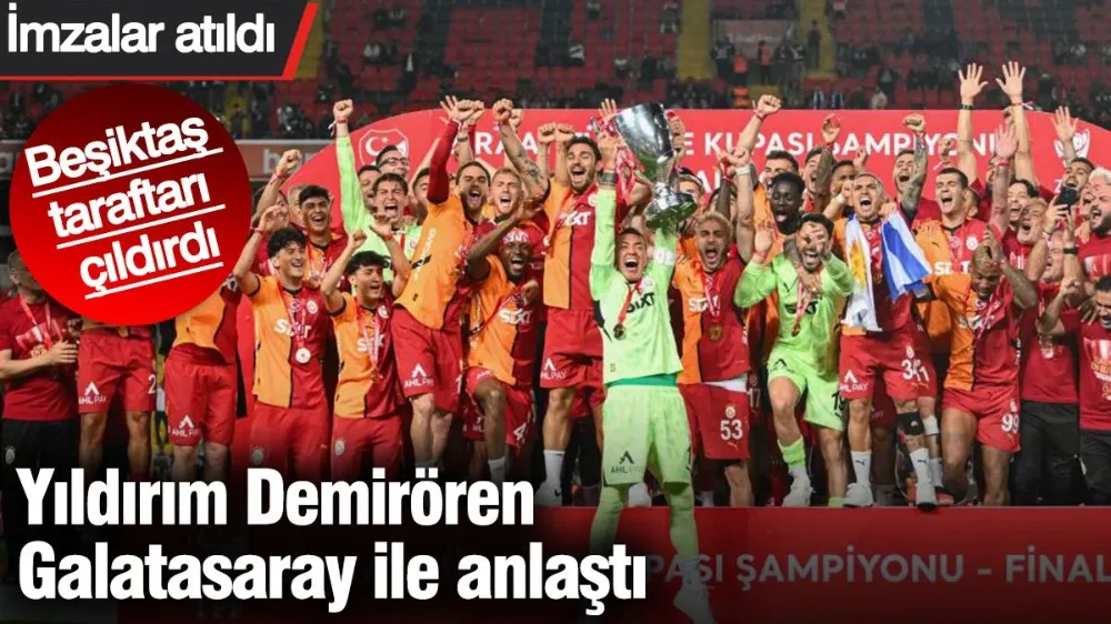 Yıldırım Demirören Galatasaray ile anlaştı. İmzalar atıldı