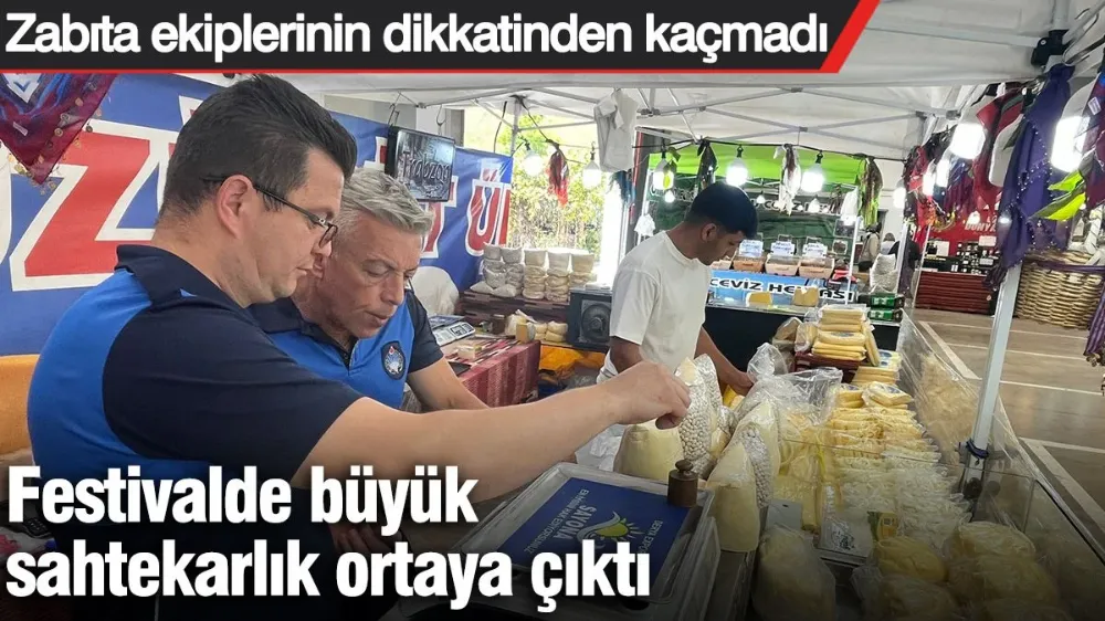 Festivalde büyük sahtekarlık ortaya çıktı...
