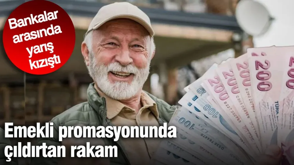 Emekli promasyonunda çıldırtan rakam. 