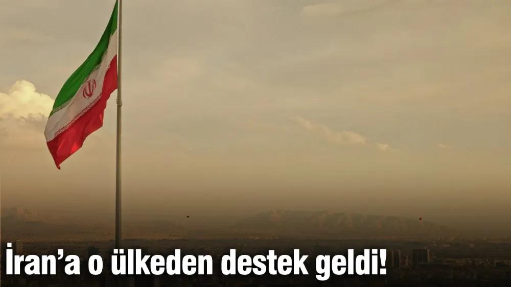 İran’a o ülkeden destek geldi!