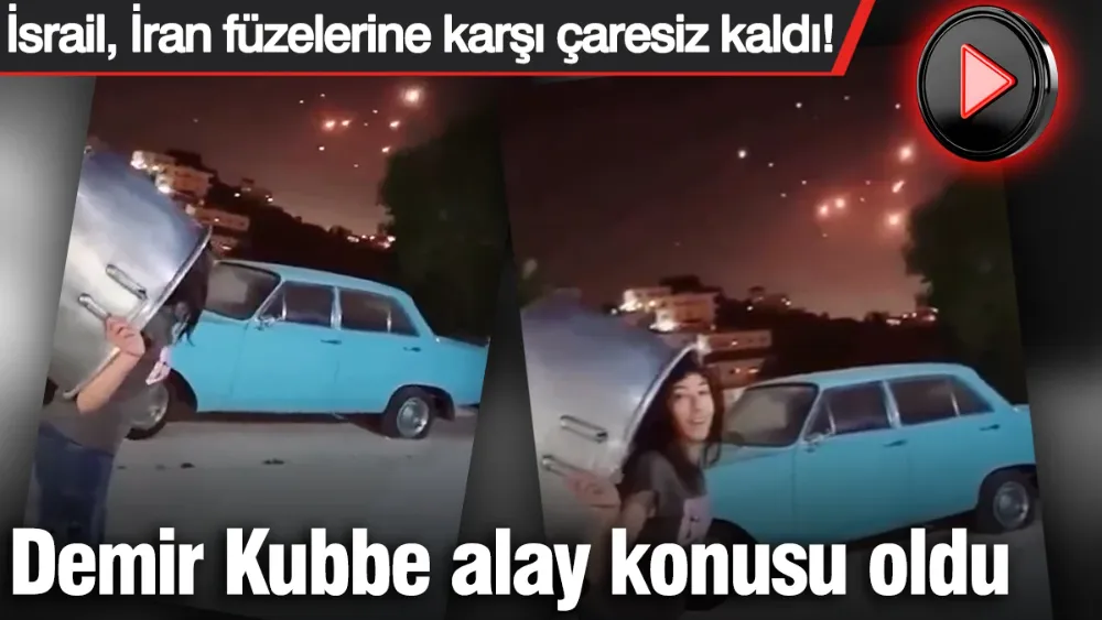 İsrail, İran füzelerine karşı çaresiz kaldı! 