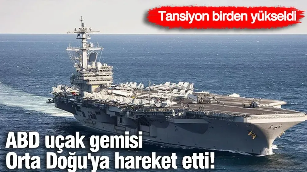 ABD uçak gemisi Orta Doğu