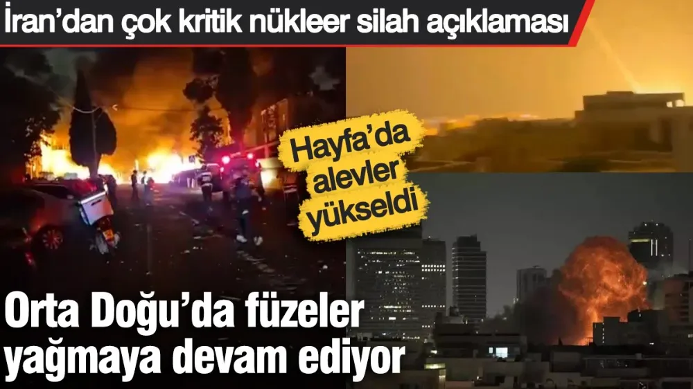 Orta Doğu’da füzeler yağmaya devam ediyor