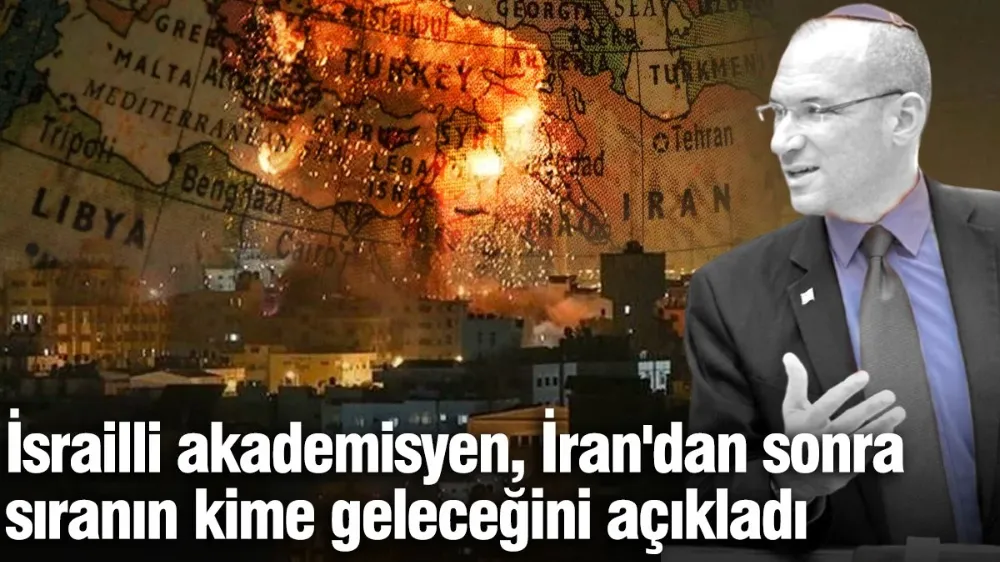 İsrailli akademisyenden şok açıklama: 