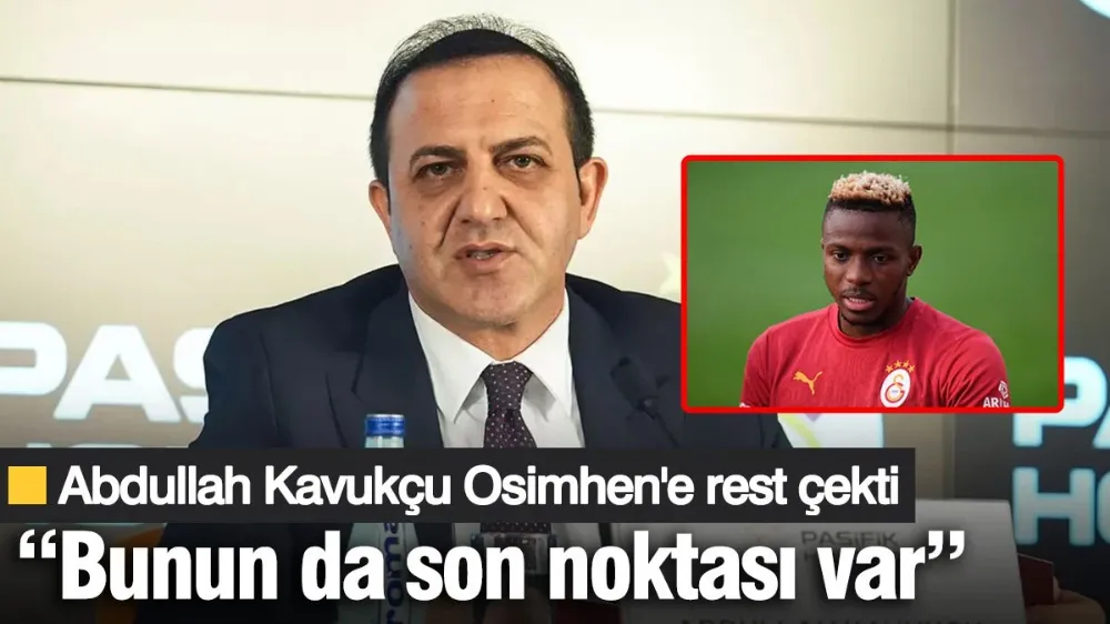 Abdullah Kavukçu Victor Osimhen