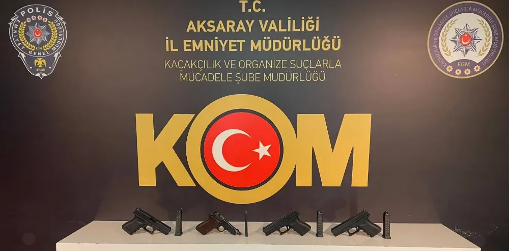Aksaray’da Kaçakçılığa Darbe: Sahte Altın, Silah ve Alkol Ele Geçirildi!