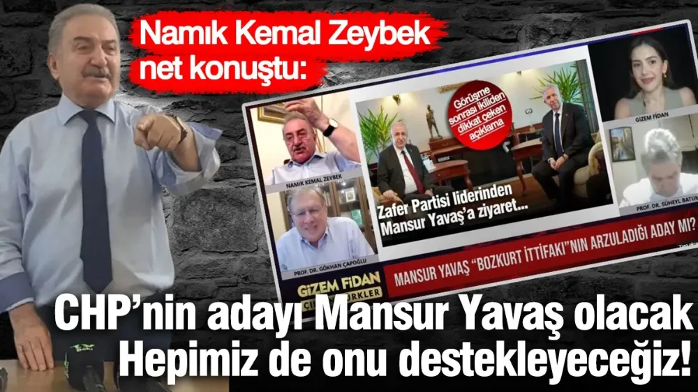CHP’nin adayı Mansur Yavaş olacak hepimiz de onu destekleyeceğiz