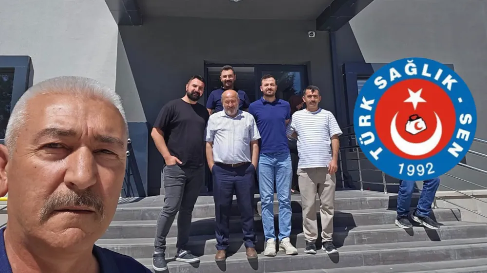 Türk Sağlık-Sen Aksaray Şubesi Yetki Tabelasını ADSM