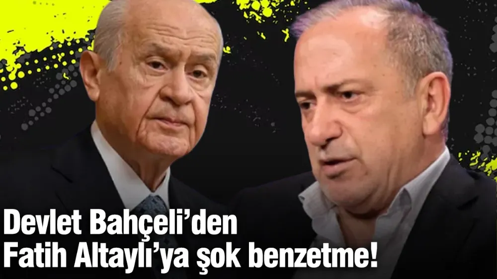 Devlet Bahçeli’den Fatih Altaylı’ya şok benzetme!