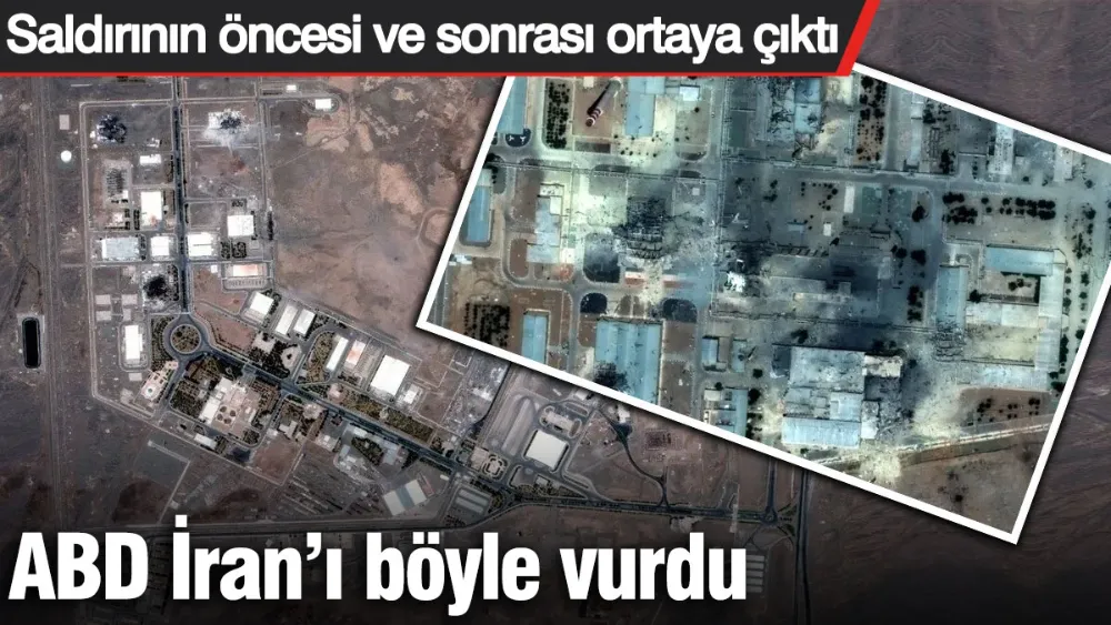 ABD İran’ı böyle vurdu! 