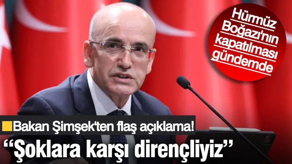 Bakan Mehmet Şimşek