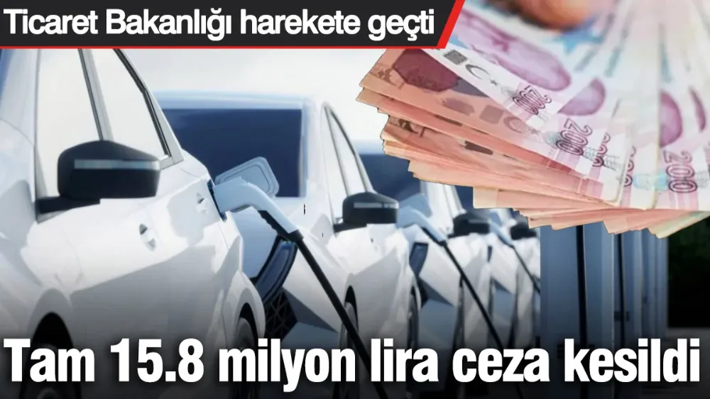 Tam 15,8 milyon lira ceza kesildi