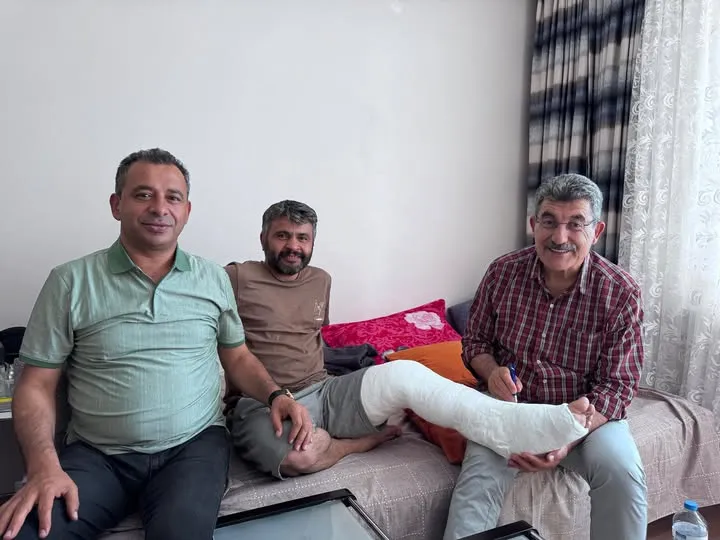 Anahtar Parti’den Serdar Boysak’a Moral Ziyareti
