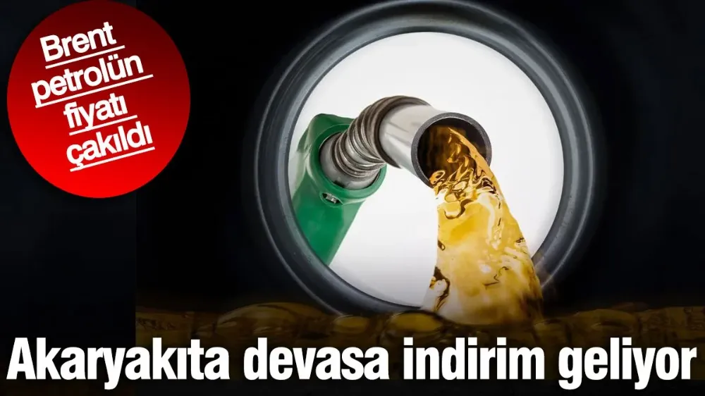 Akaryakıta devasa indirim geliyor. 