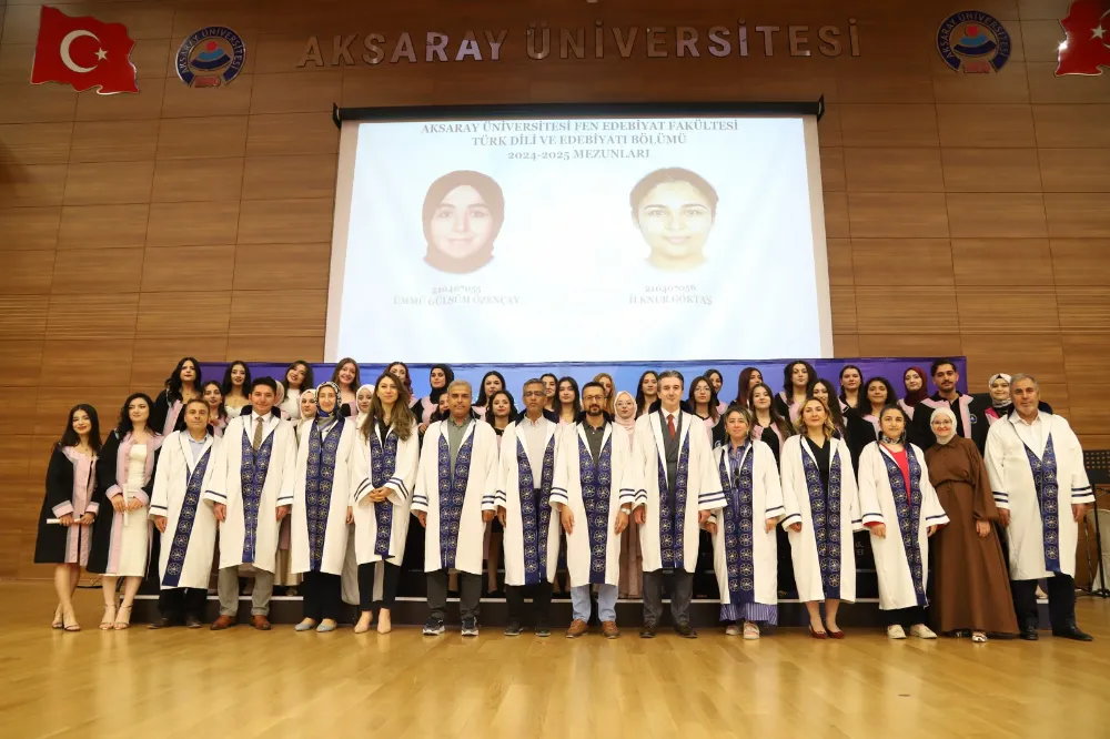 ASÜ Fen-Edebiyat Fakültesi’nde Mezuniyet Coşkusu