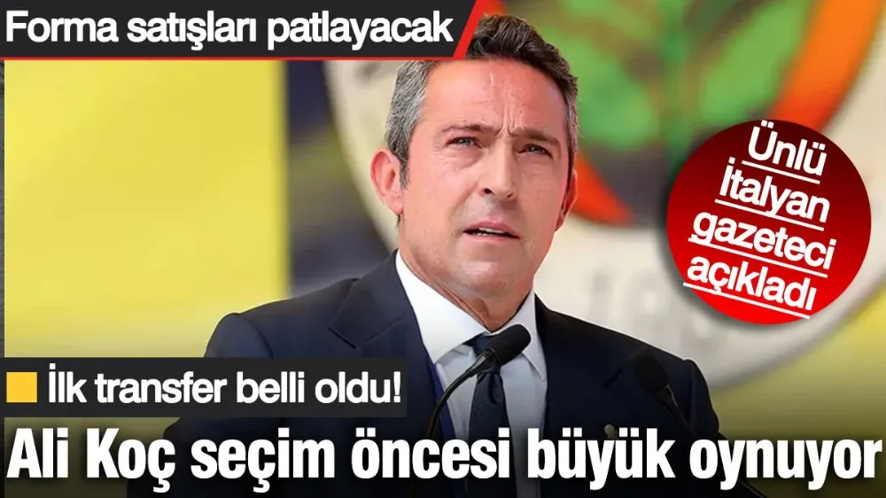 Fenerbahçe ilk transferini yapıyor! 