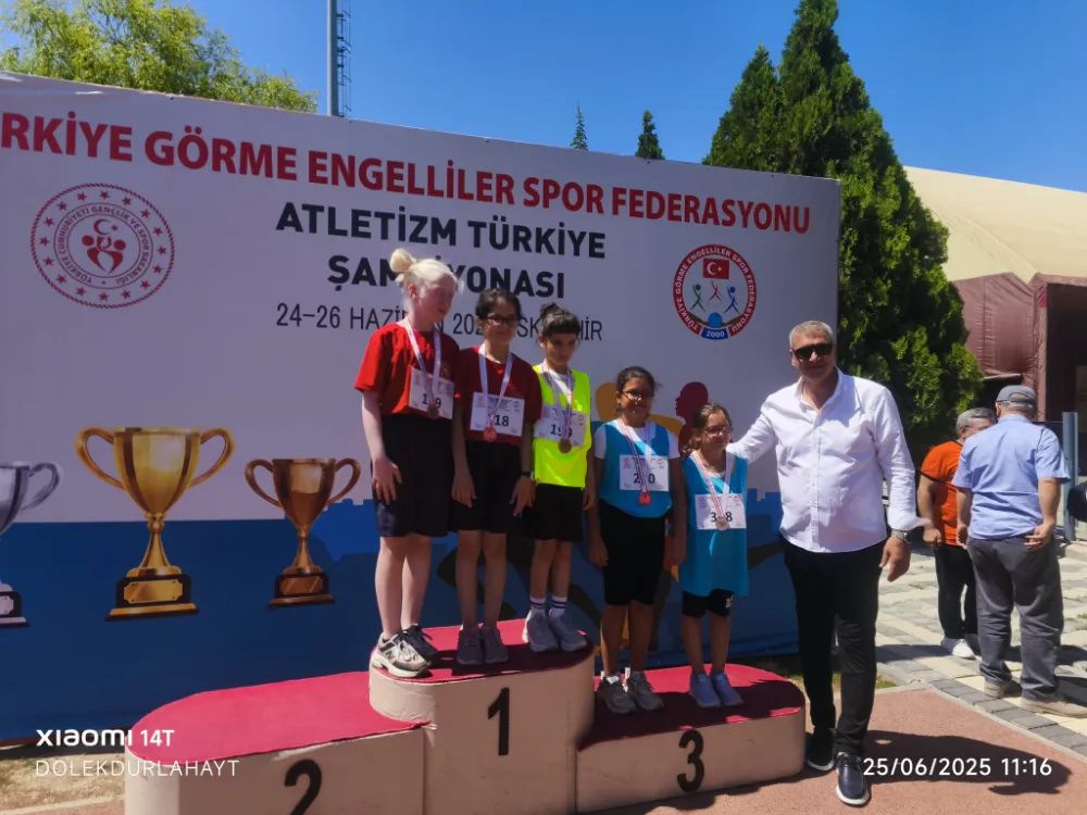 Aksaraylı Görme Engelli Sporculardan Eskişehir