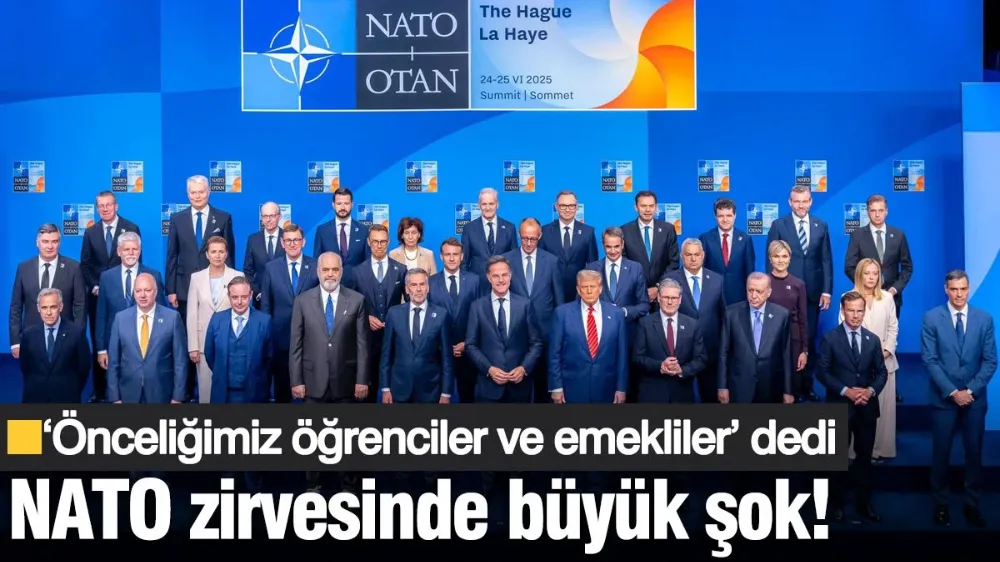 NATO zirvesinde büyük şok! ‘Önceliğimiz öğrenciler ve emekliler’ dedi