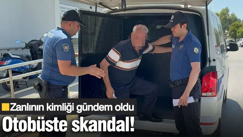 Otobüste skandal! 