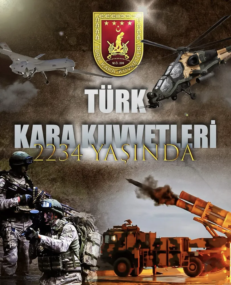 Türk Kara Kuvvetleri 2234 Yaşında