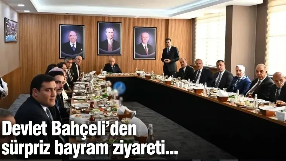 MHP Genel Başkanı Bahçeli