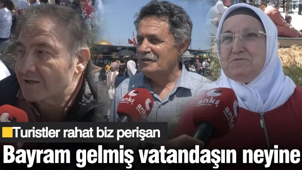 Bayram gelmiş vatandaşın neyine! 