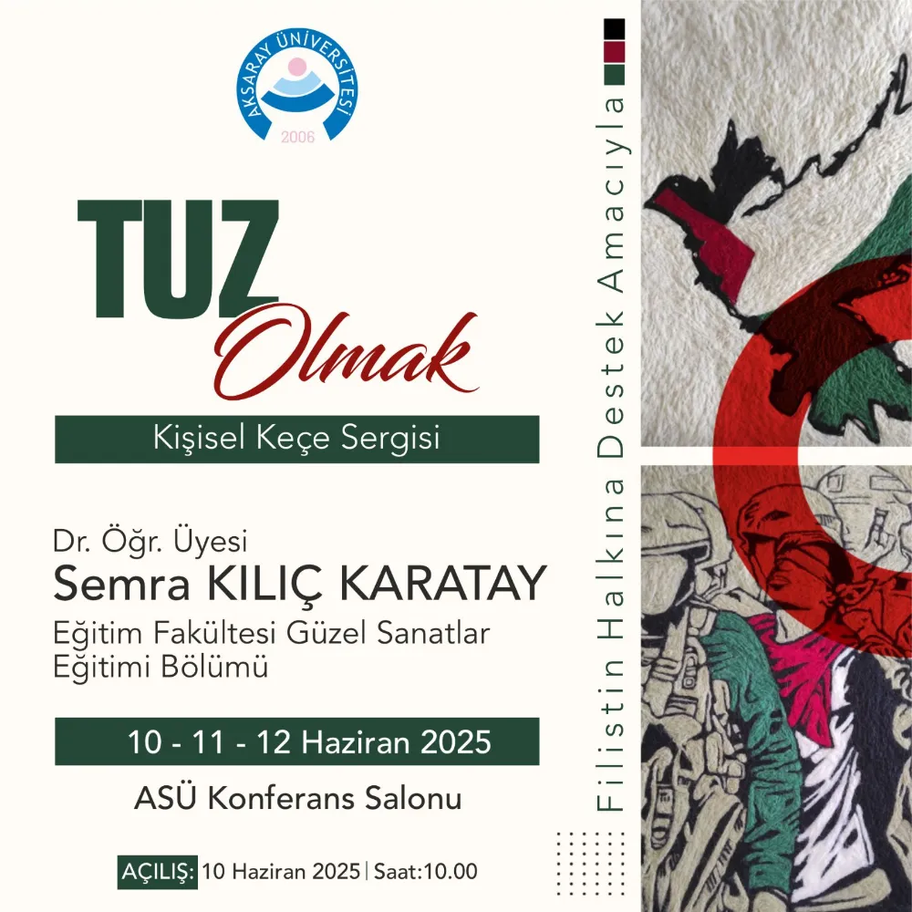 Keçenin Sessiz Çığlığı: “Tuz Olmak” Sergisi Filistin’e Umut Olacak