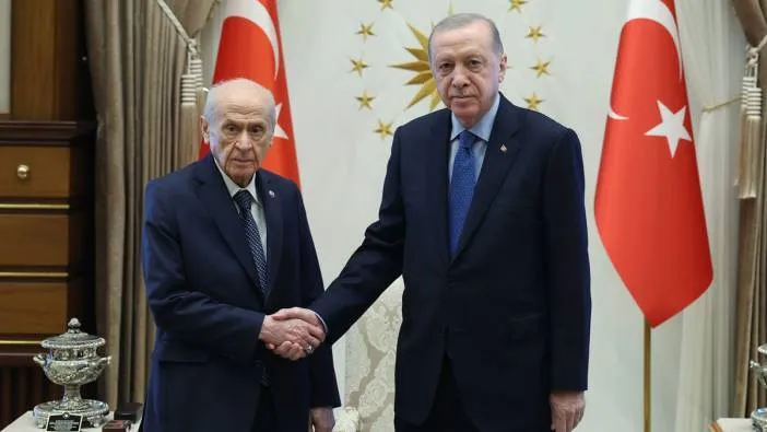Kritik gün öncesi Erdoğan ve Bahçeli bir araya geldi!
