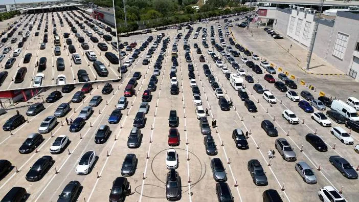 Kapıkule Sınır Kapısı’nda yoğunluk! Akın akın geliyorlar