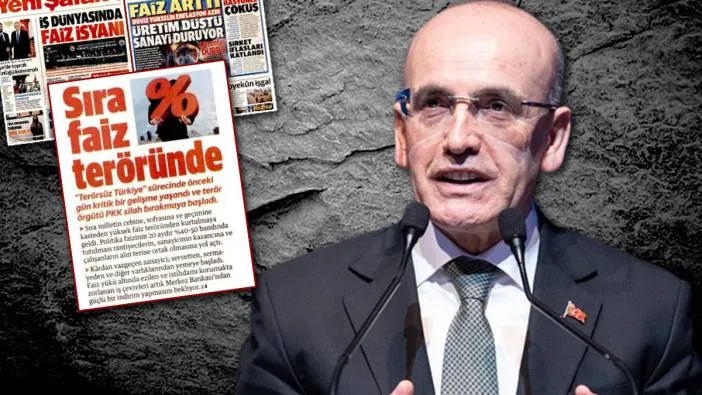 Yeni Şafak süreç üzerinden Şimşek
