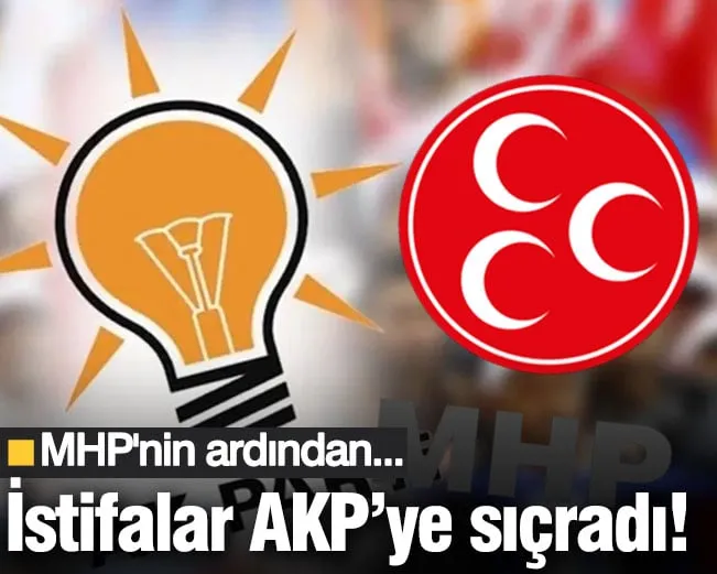 Açılım istifaları MHP