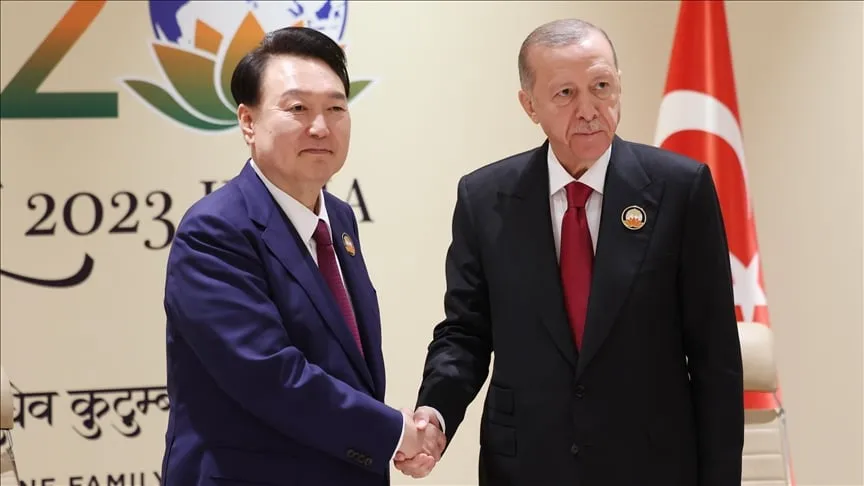 Erdoğan, Kore lideri ile görüştü!