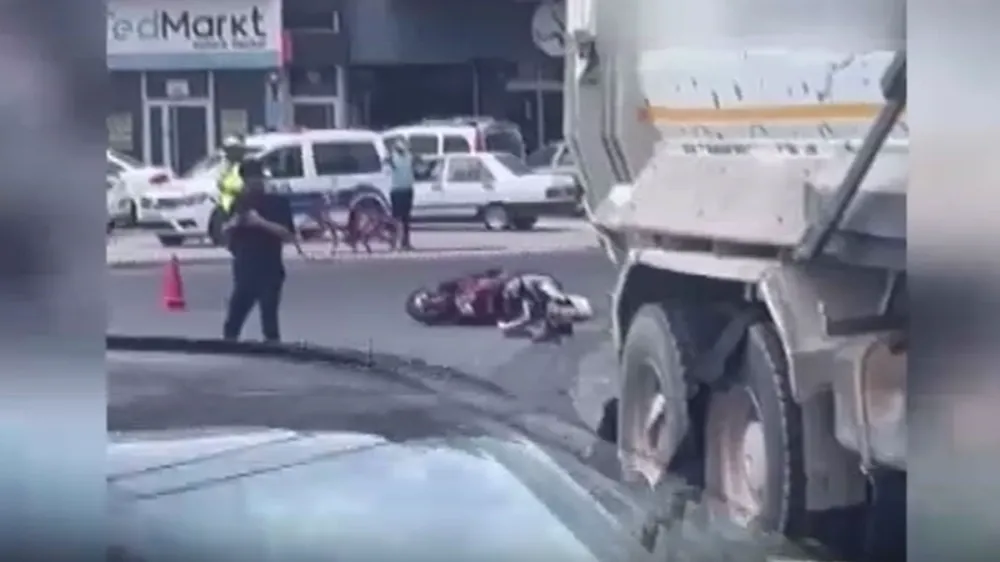 71 yaşındaki motosikletlinin feci ölümü! 