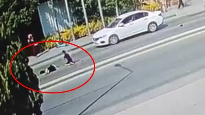 Anne ile oğlu kazada yaraladı! 