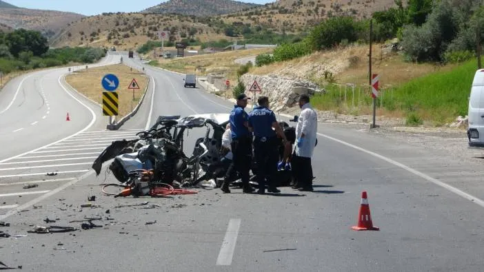Malatya’da korkunç kaza! Ölü ve yaralılar var
