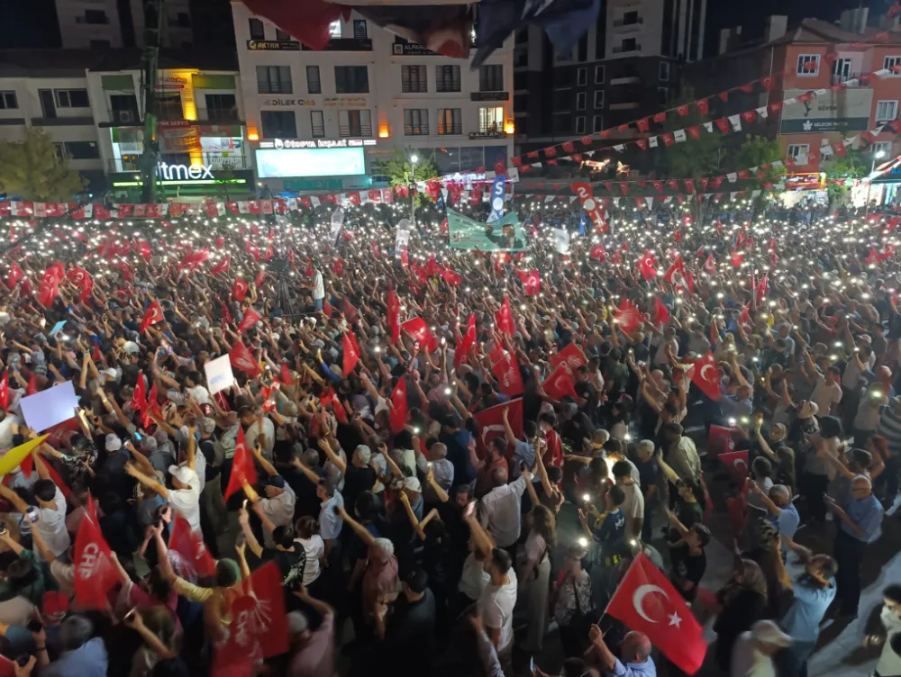 CHP Aksaray’dan Tarihi Mitinge Teşekkür: 