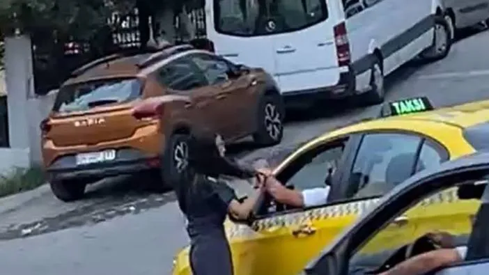 Taksici yumruklarla genç kızı bayılttı!