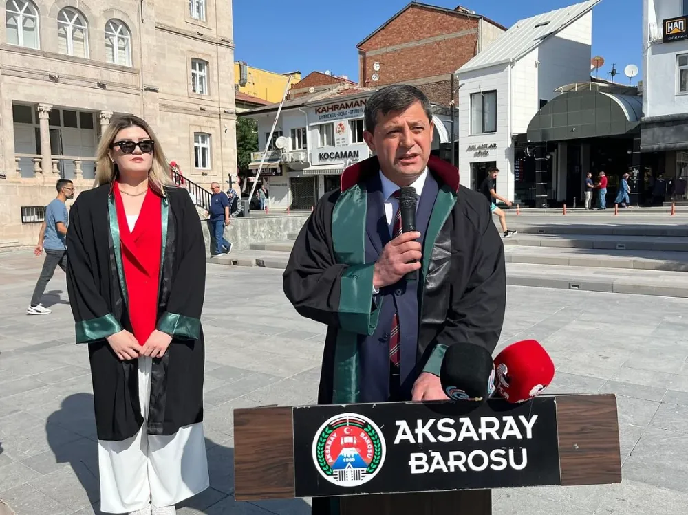Aksaray Baro Başkanı Düzgün’den Adli Yıl Açılışı Mesajı
