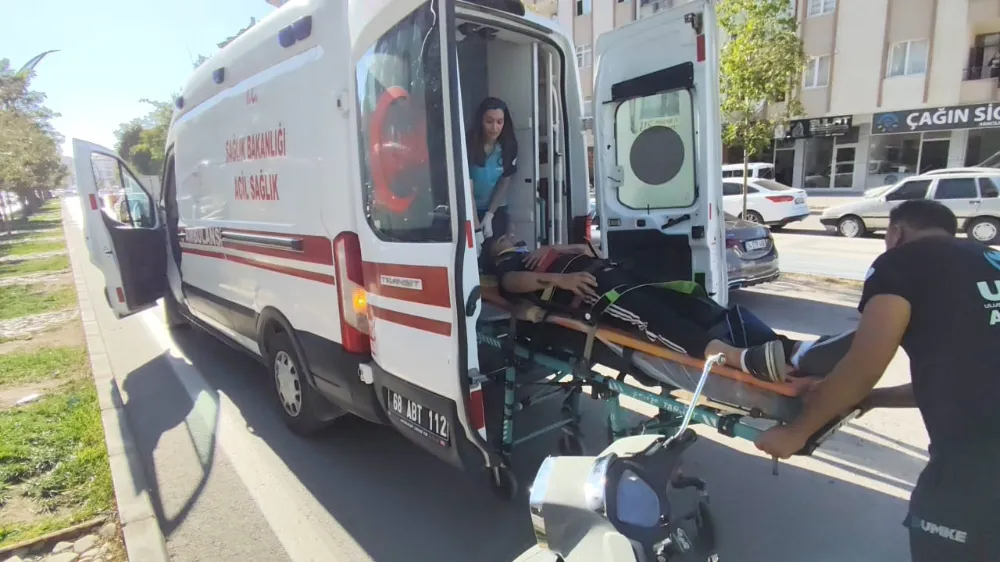 Aksaray’da Ani Fren Kazası: 1 Yaralı