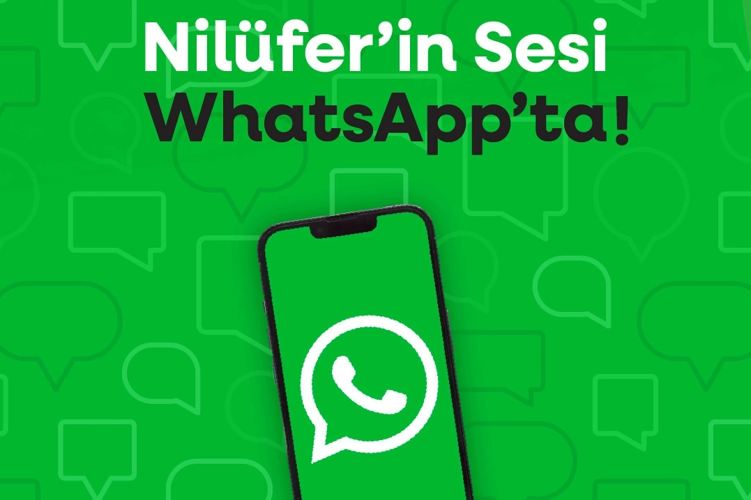Nilüfer Belediyesi WhatsApp kanalı yayında